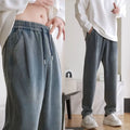 Mens Loose Versatile Retro-Style Spring Jeans