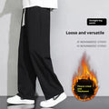 New Loose Straight Gray Sweatpants Spring And Autumn